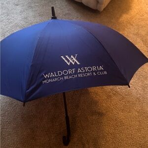 Waldorf Astoria resort Blue Umbrella  paid 350 like new